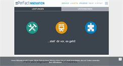 Desktop Screenshot of perfact.de